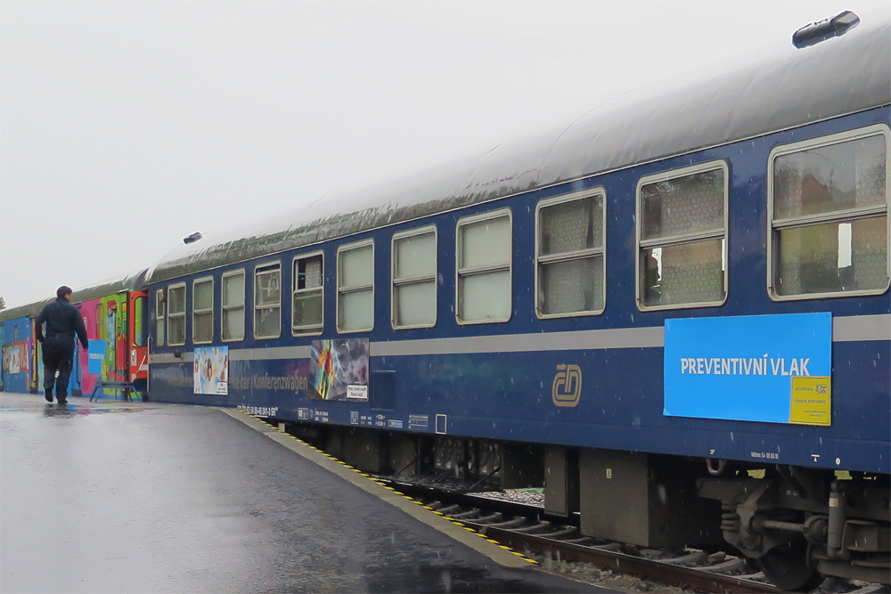 Preventivní vlak ukončil svou pouť na třebíčském nádraží