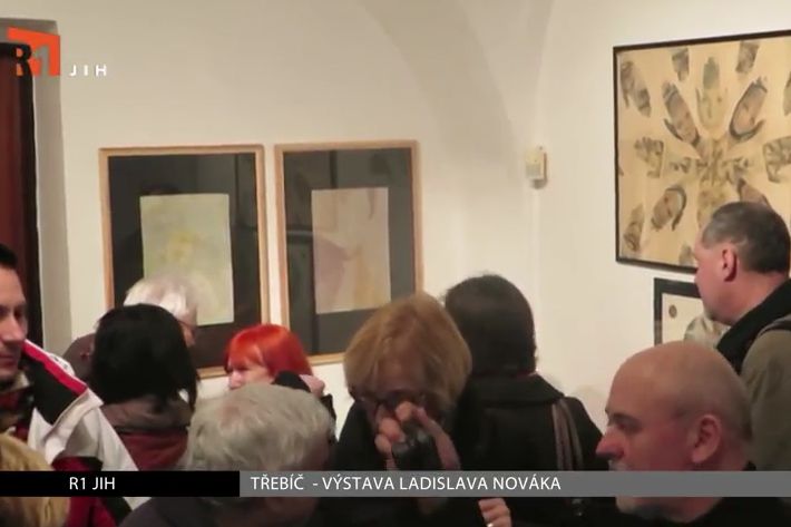 TV R1 Jih o znovuotevření Galerie Ladislava Nováka