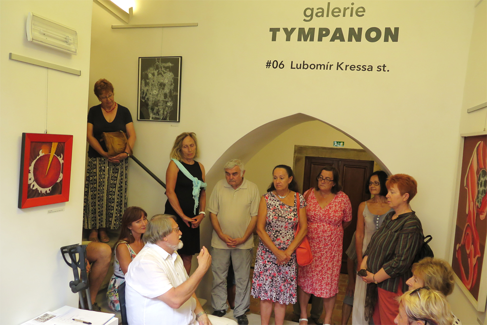 V Galerii Tympanon se vzpomínalo na Lubomíra Kressu st.