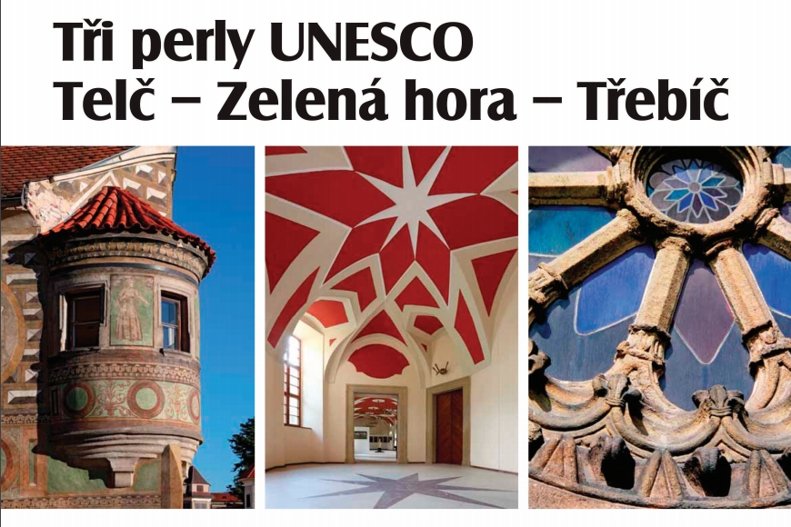 Výstava představí tři města Vysočiny zapsaná na Seznamu UNESCO