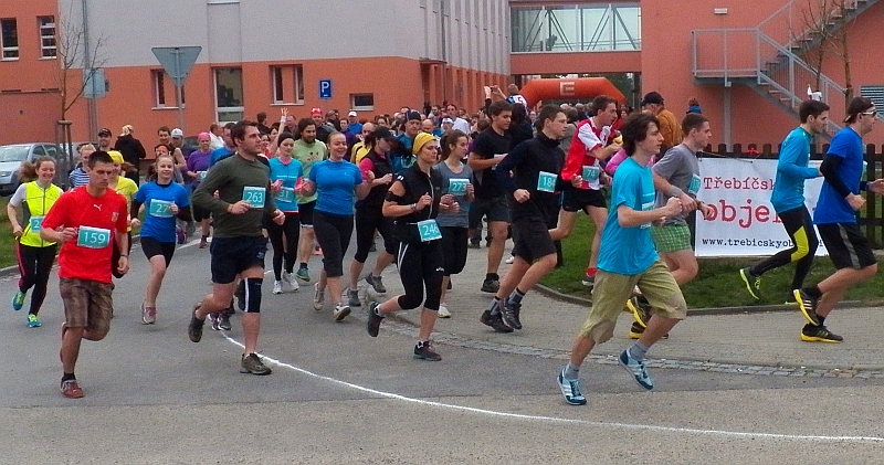 Druhého ročníku Třebíčského půlmaratonu se zúčastnilo zhruba 220 závodníků